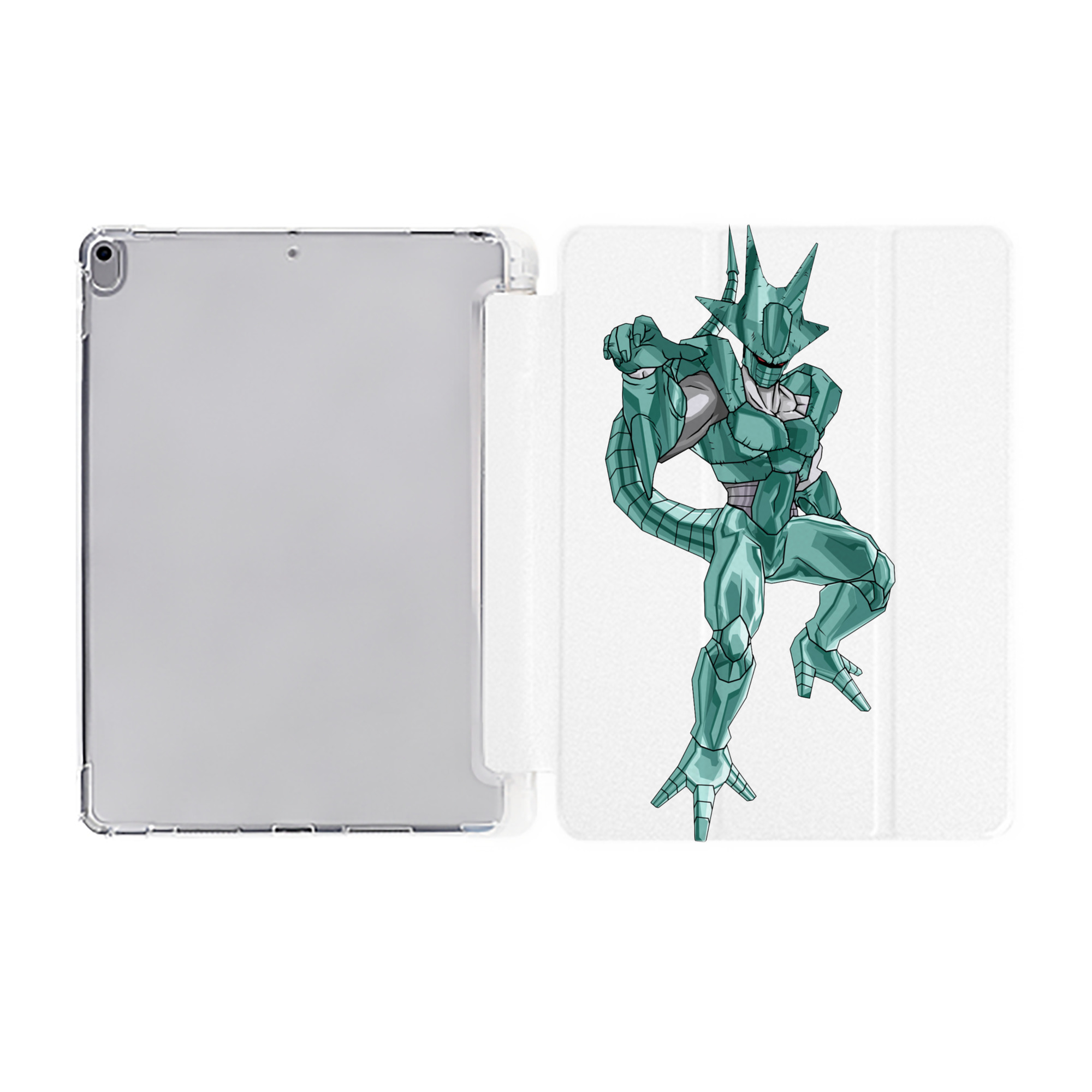 （画像用） ドラゴンボール DRAGON BALL IPad ケース ペン収納付き 三つ折りスタンド PUレザー×シリコン 対応機種9.5/10.5/10.9インチ